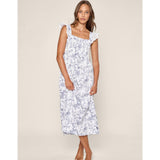 Women's Pima Clara Nightgown in Timeless Toile
