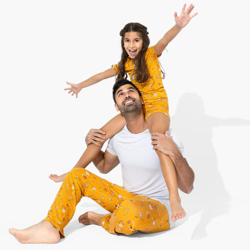Basketball Bamboo Men's Pajama Set