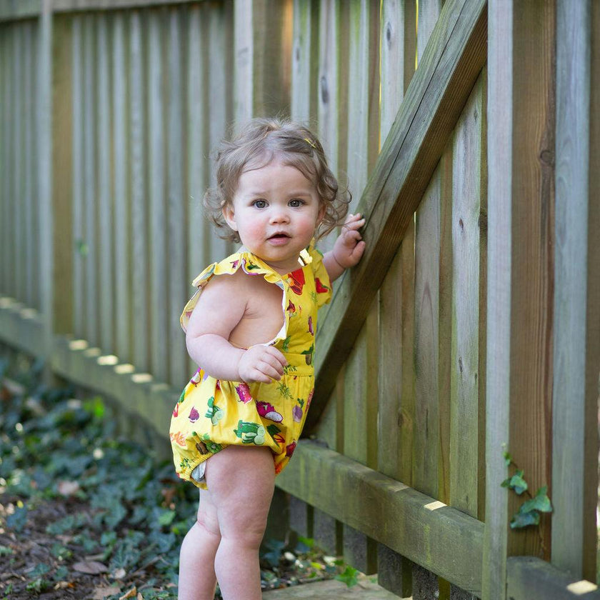 Bubble Romper in Farmer’s Market