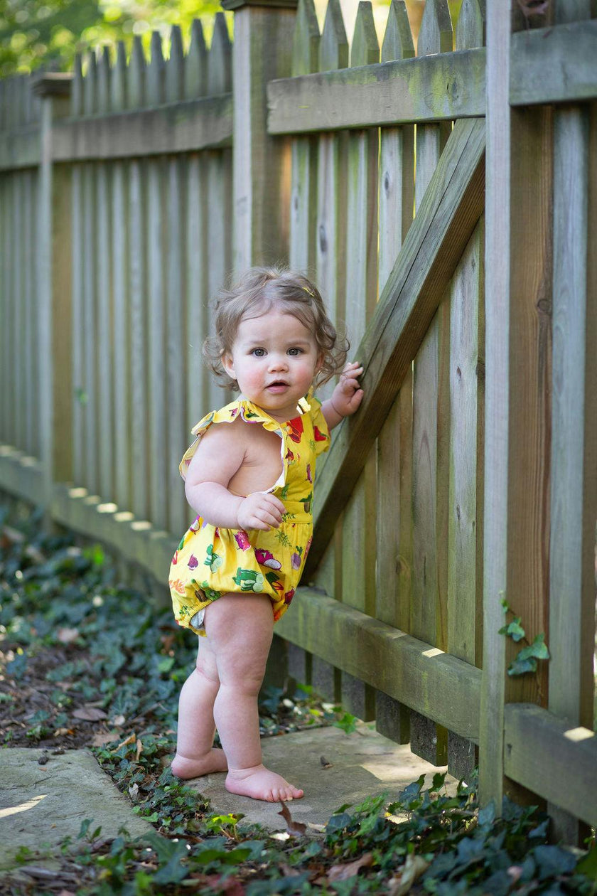 Bubble Romper in Farmer’s Market