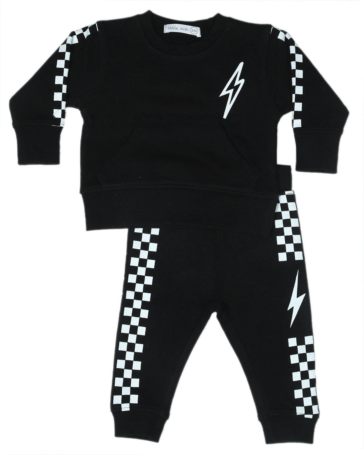 Baby Speed Racer Set - Black
