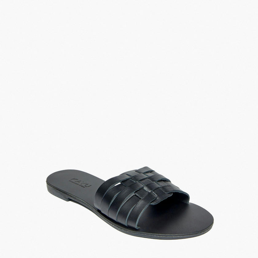 Women's Xenia Intricate Woven Leather Strap Sandals