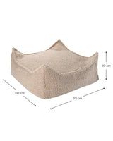 Biscuit Square Ottoman