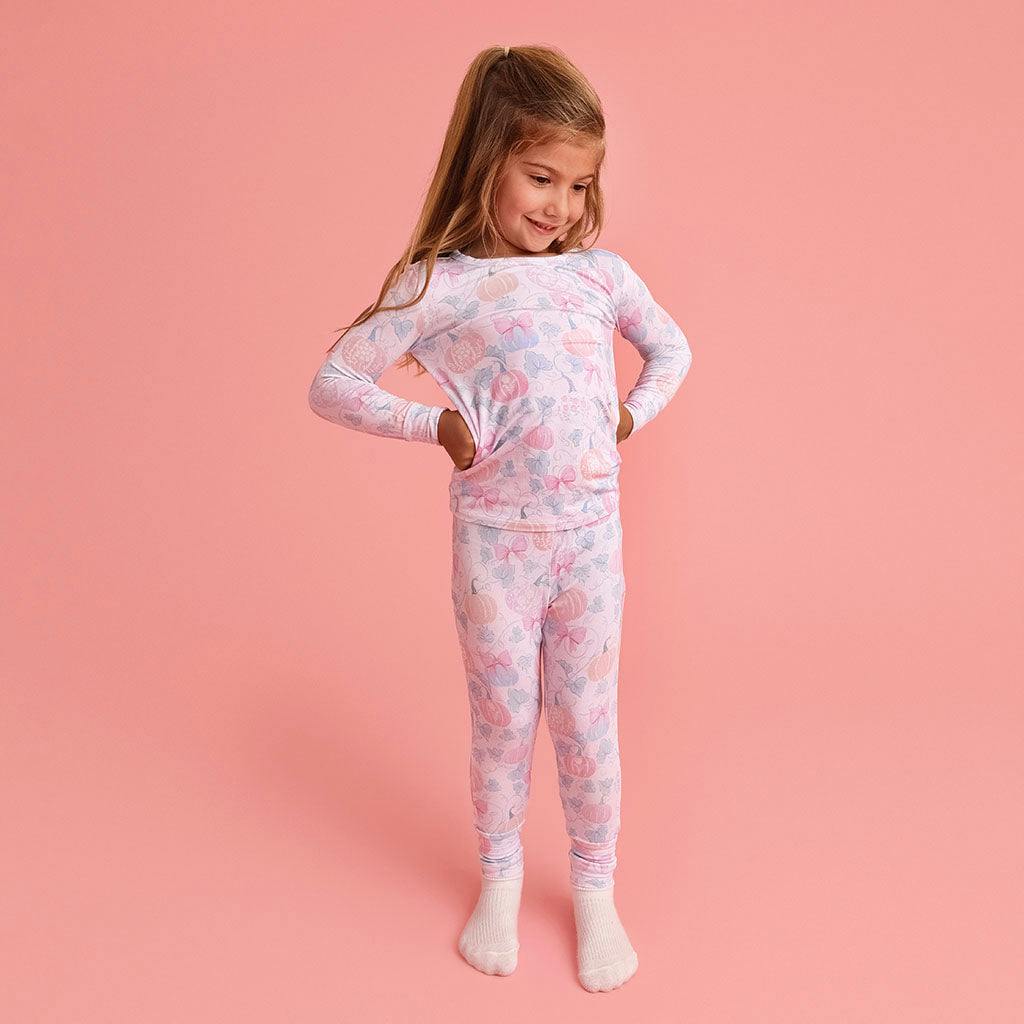 Posh Pumpkins Classic Pajama Set