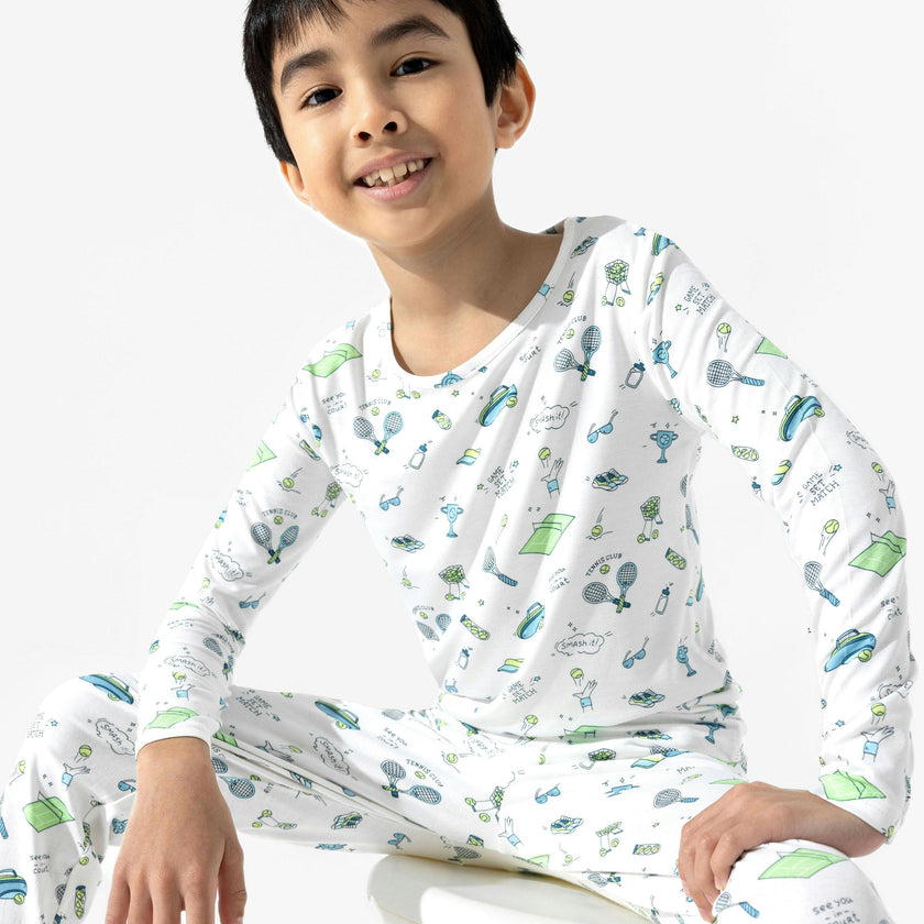 Tennis Bamboo Kids Pajamas