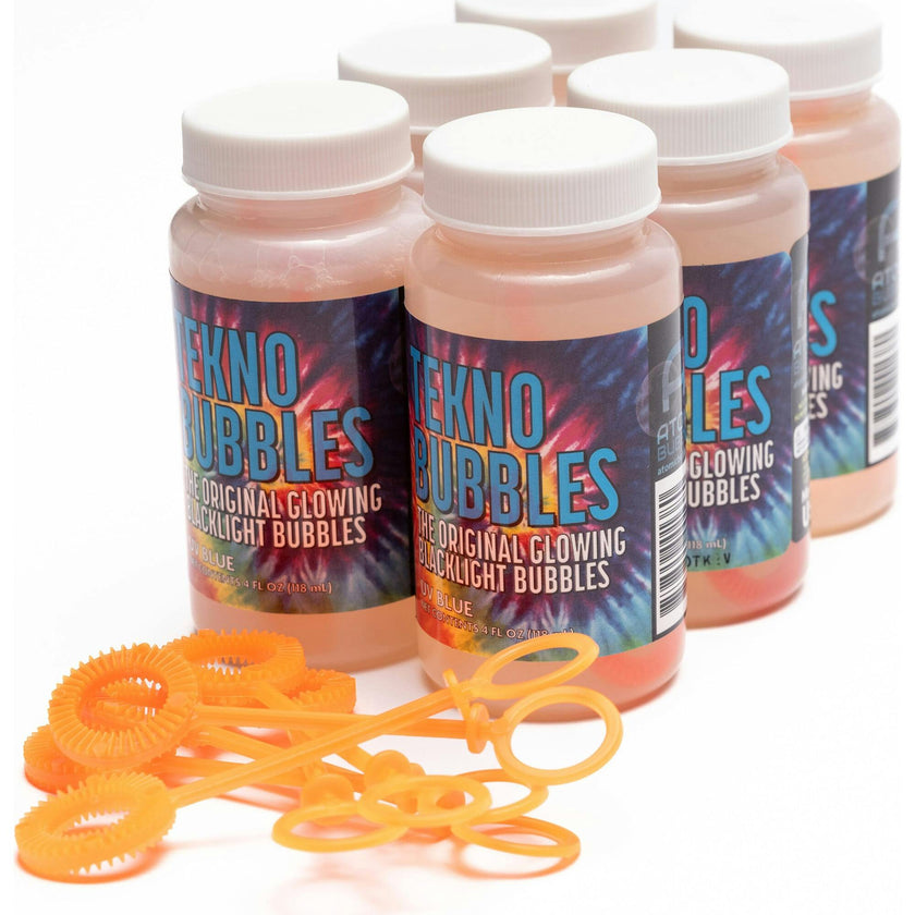 6 Pack Tekno Bubbles in Blue