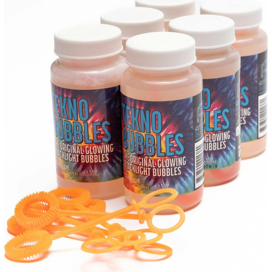 6 Pack Tekno Bubbles in Blue