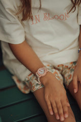 Classic Watch | Silicone + Stainless Steel | In Bloom