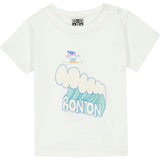 BONTON Tuba Wave Baby T-Shirt - Ecru Bonton
