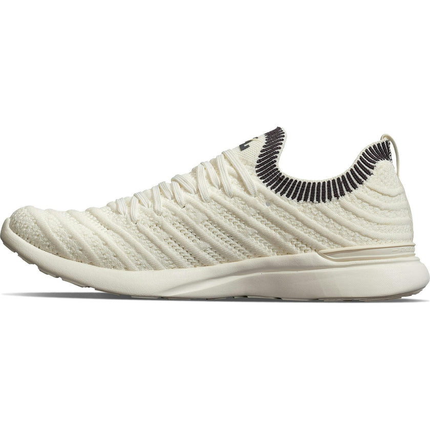 Women's TechLoom Wave Ivory / Iron / Ribbed, White
