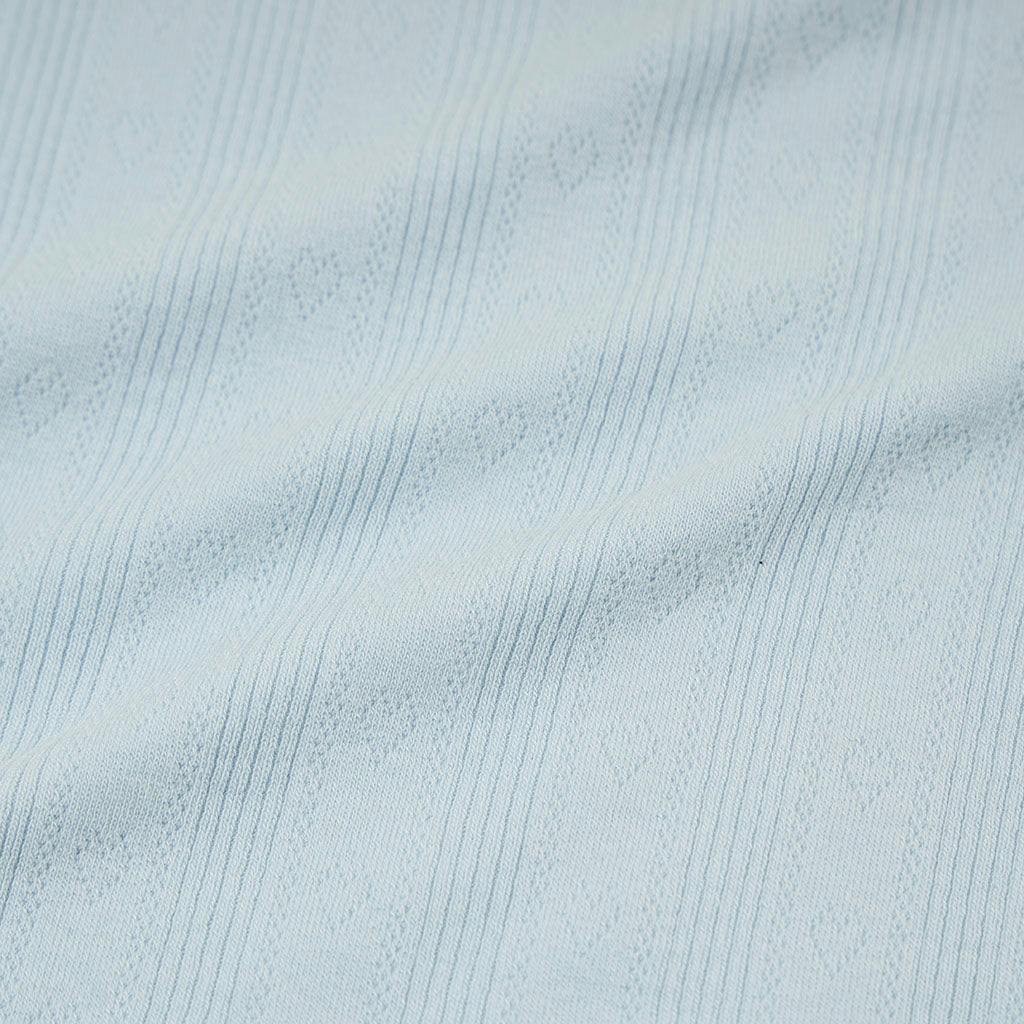Soft Cloud Blue Pointelle Convertible One Piece