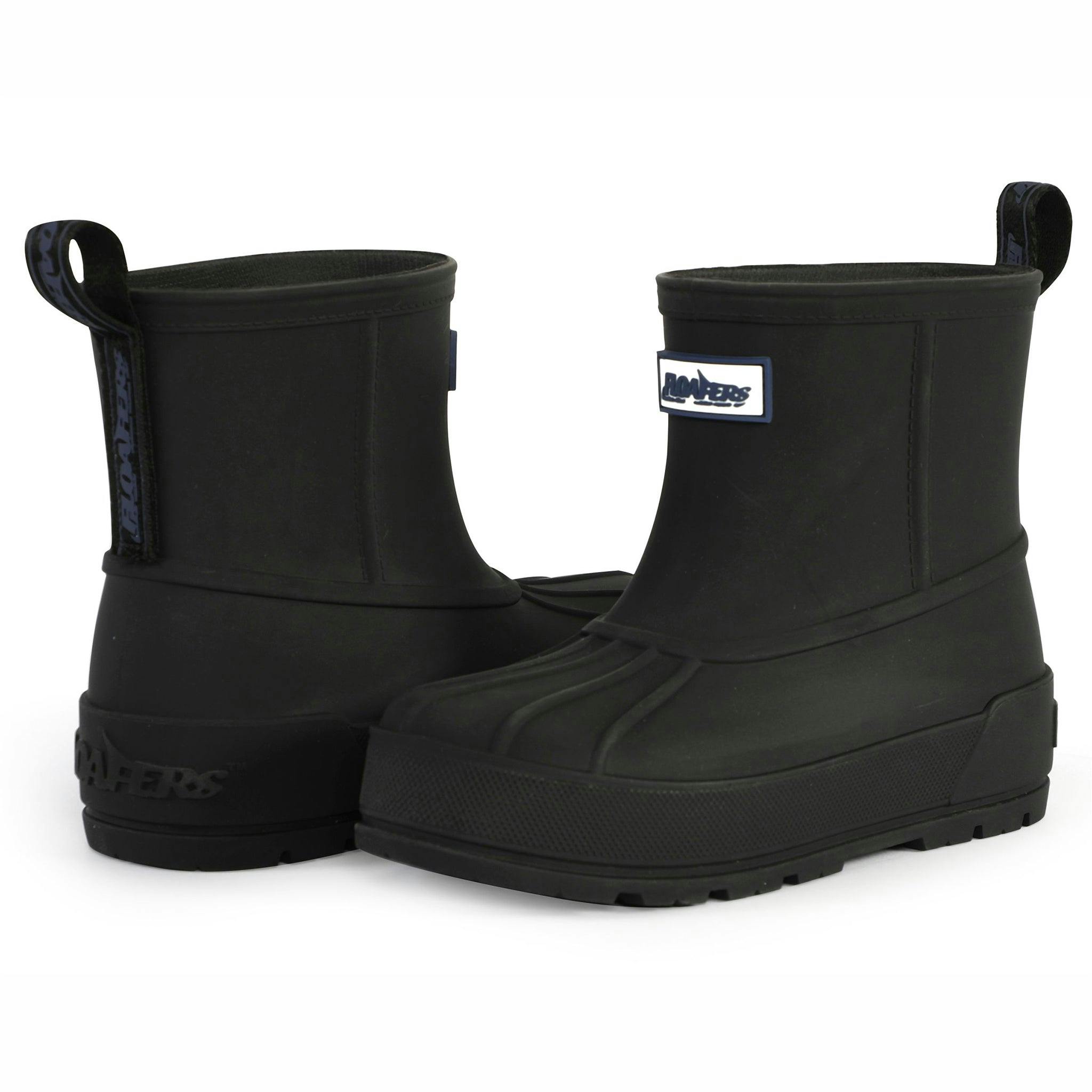 KIDS SCOUT BLACK RAIN BOOT