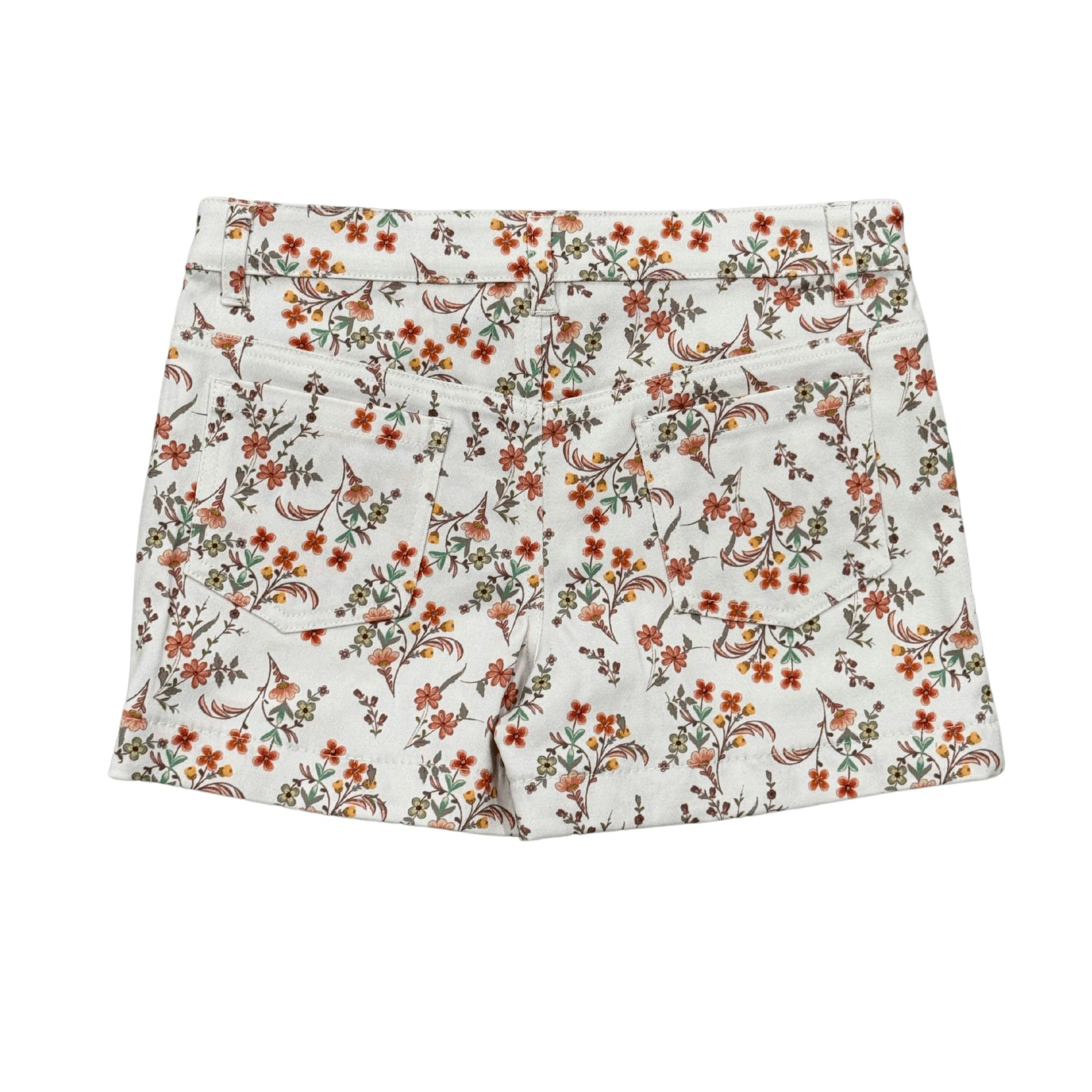 Girl's Printed Twill Shorts Ebba Viney Floral