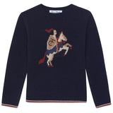TARTINE ET CHOCOLAT Knightly Sweater - Marine