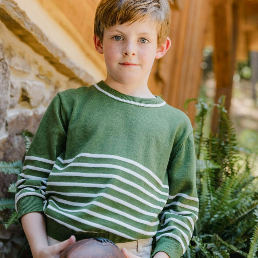 Cooper Sweater in Frosted Moss