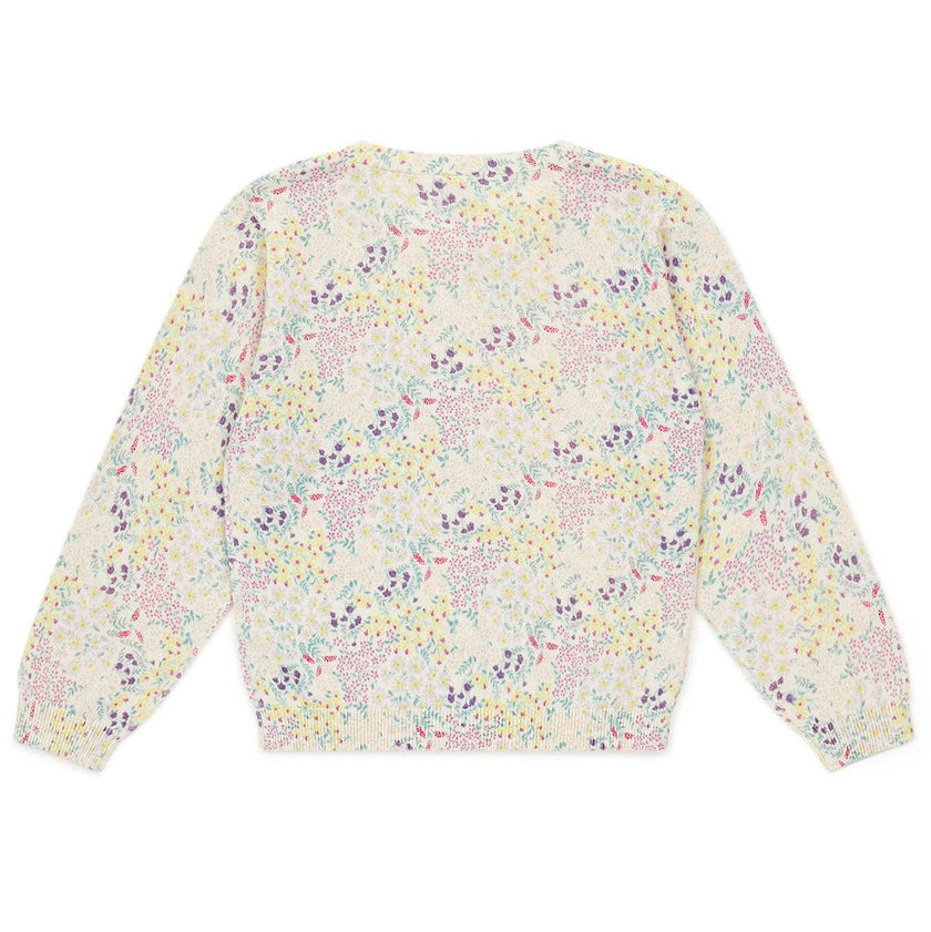 BONTON Ditsy Floral Printed Cardigan