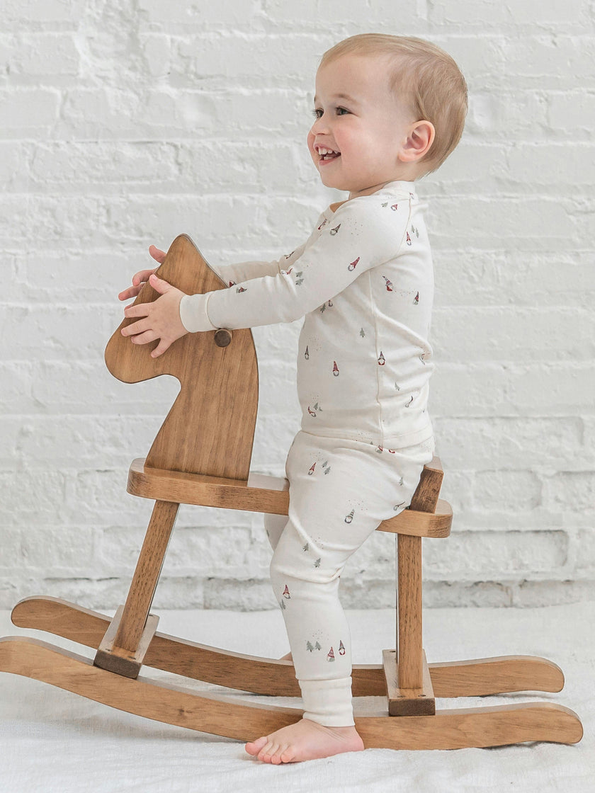 2 Piece Long Sleeve Jammie Set - Gnome