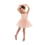 Light Pink Marivelle Sequin Tulle Dress