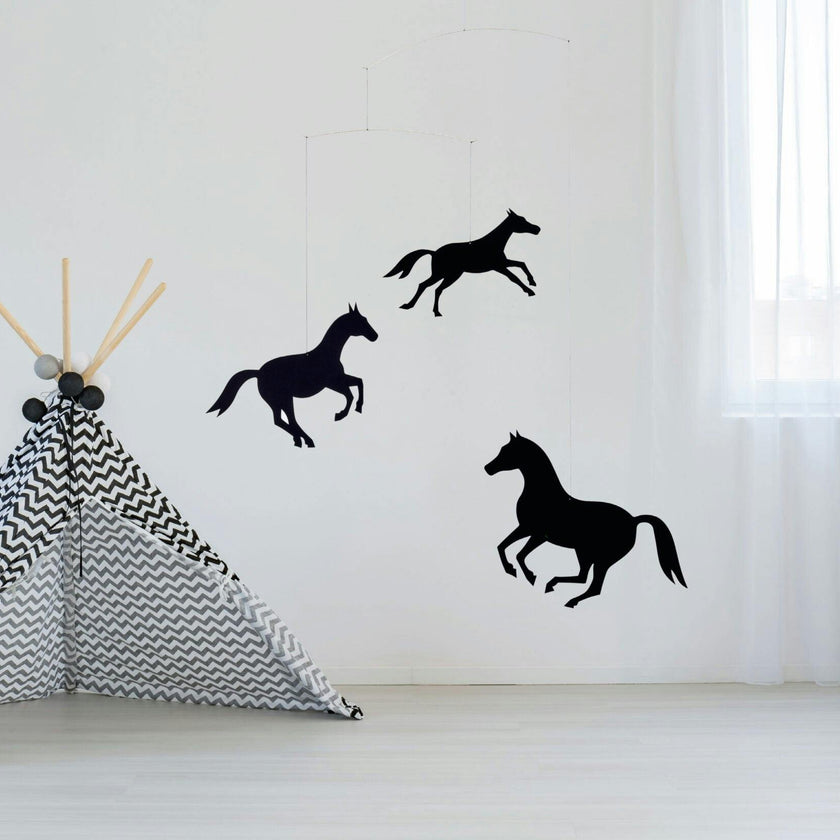 Horses.