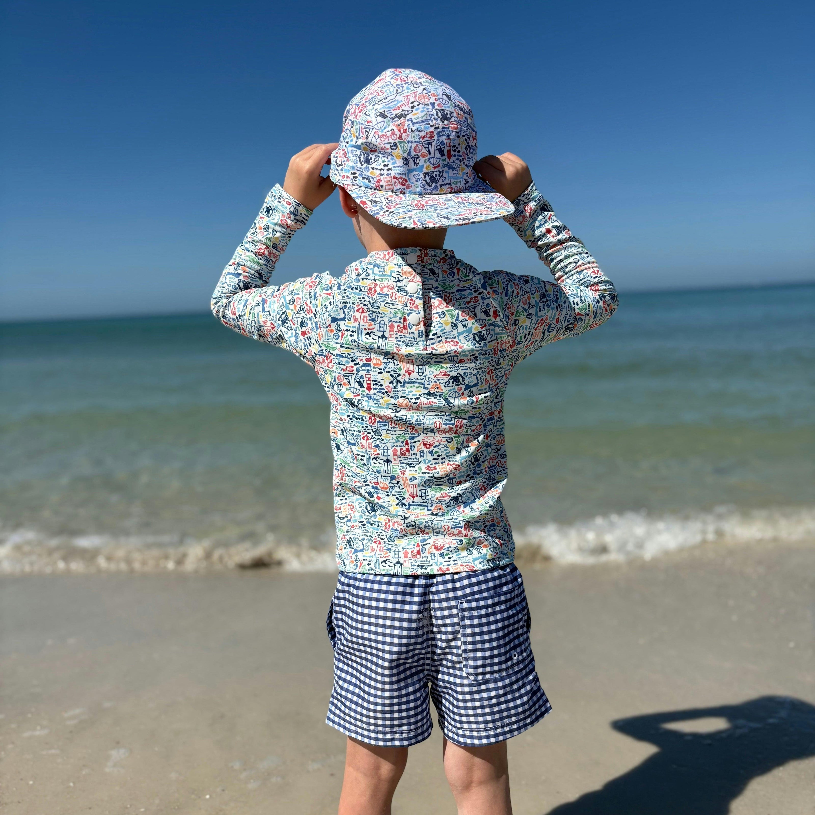 Cape Cod Unisex Swim Rash Guard