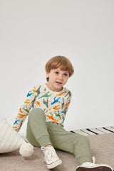 Colorful Giraffes Long Sleeve Tee