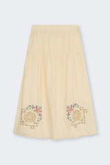 Narcise Woman Skirt Ecru