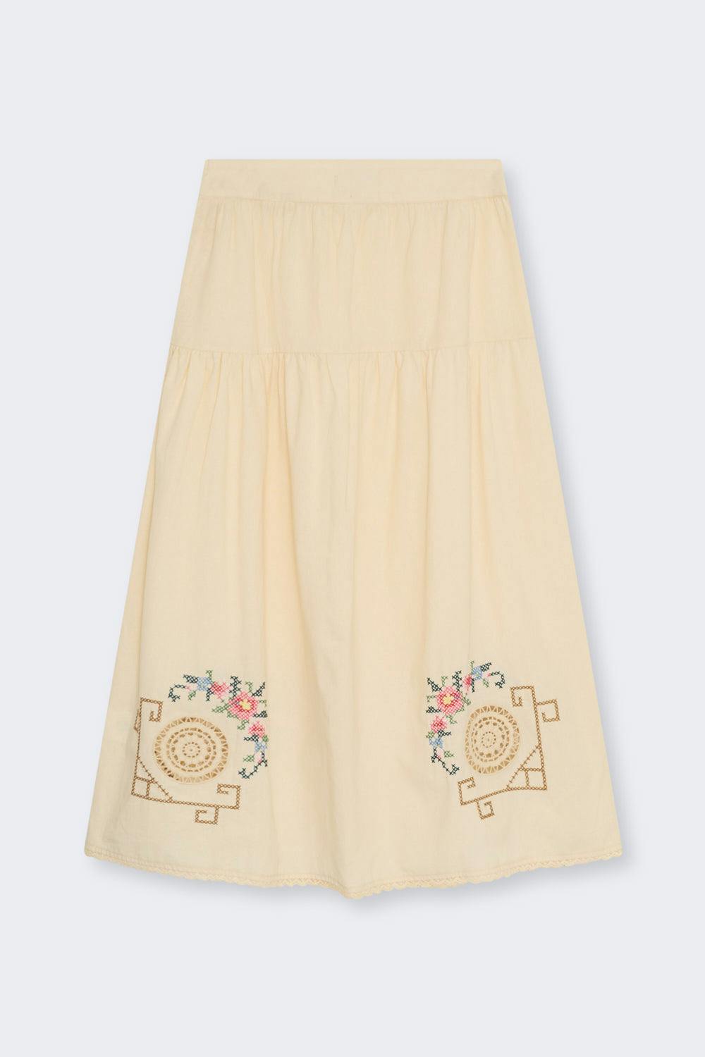 Narcise Woman Skirt Ecru