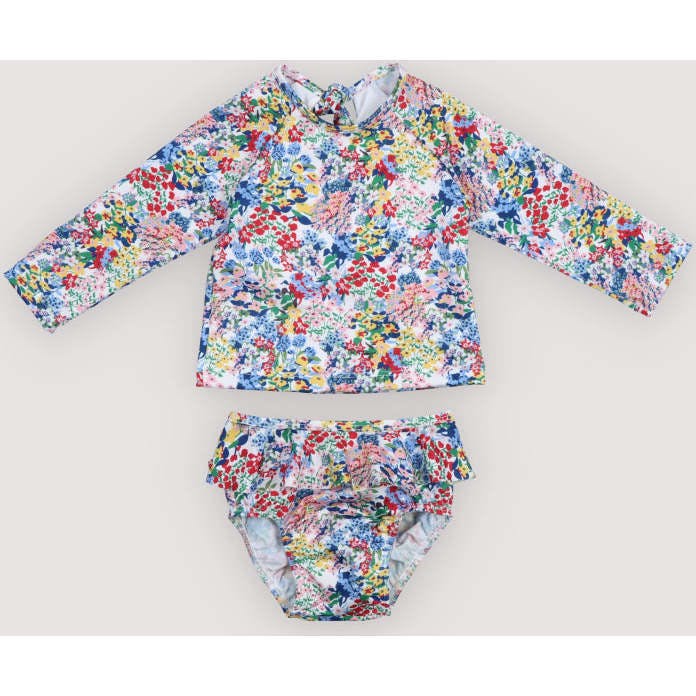 Verbena Baby Swimsuit Verbena Print