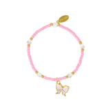 Girl's Bead Dainty Bracelet Set