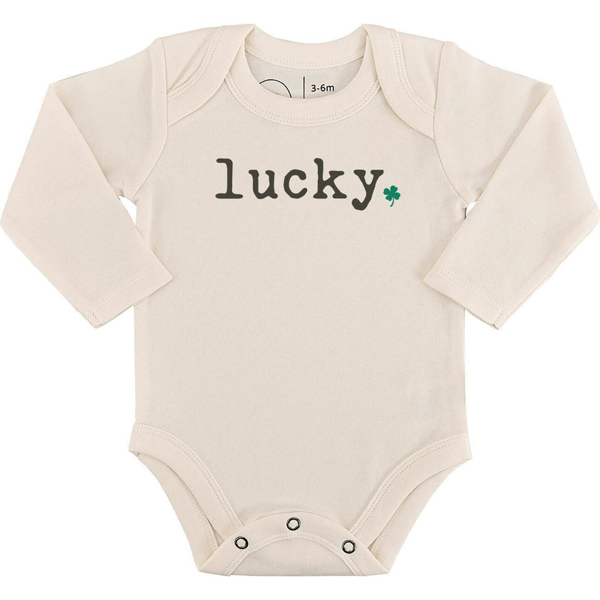long sleeve graphic bodysuit | lucky