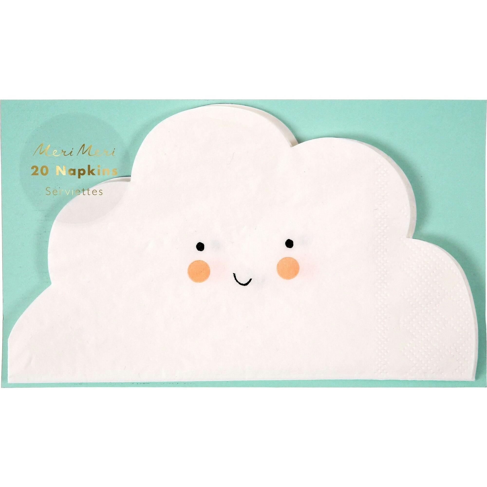 Happy Cloud Napkins