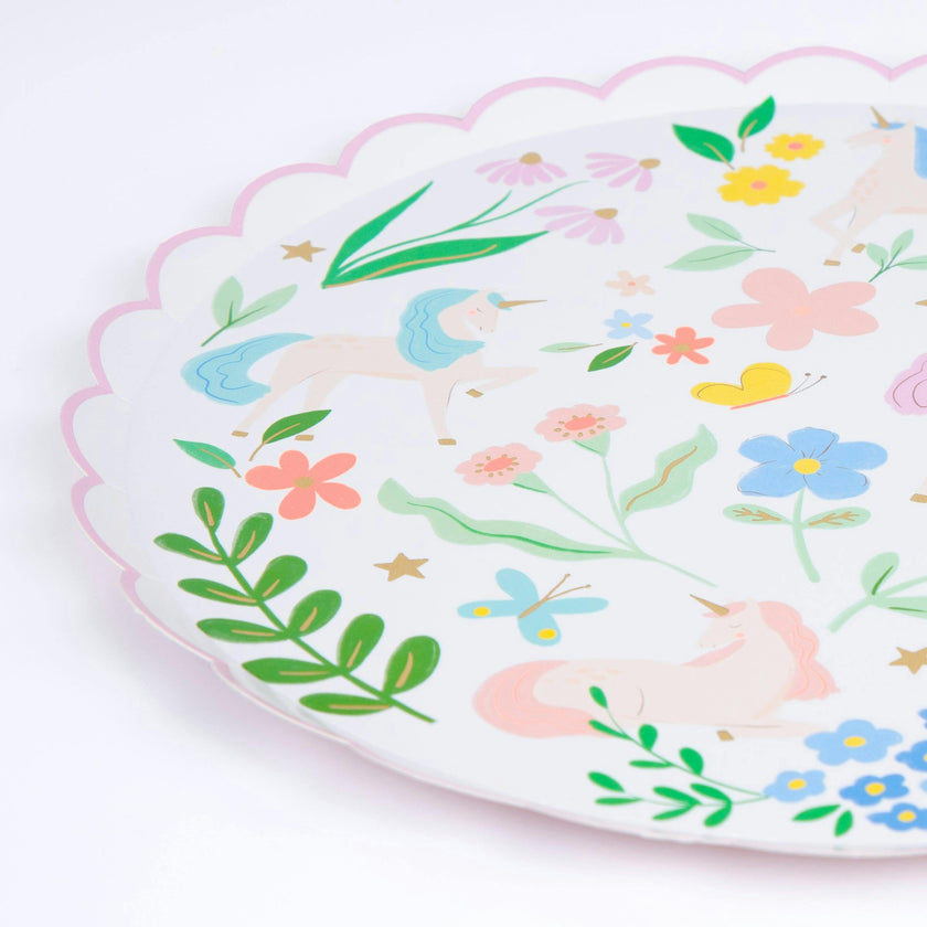 Meadow Unicorns Side Plates