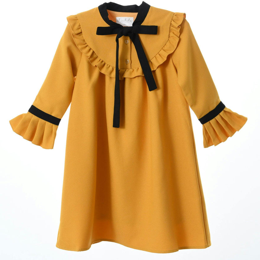 Emma dress (mustard)