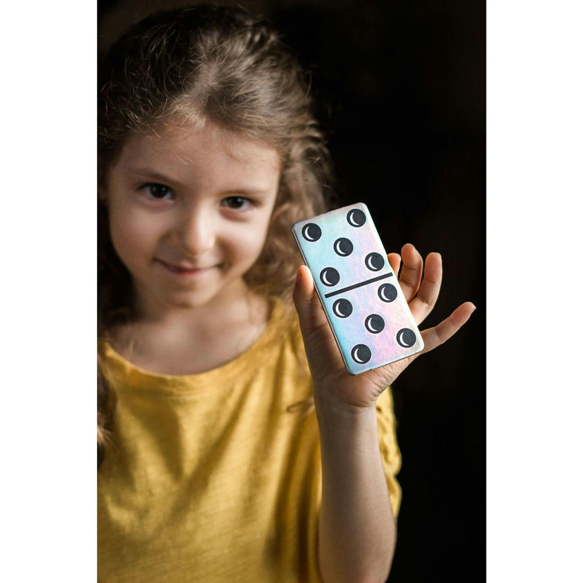 Giant Shiny Holographic Foil Dominoes