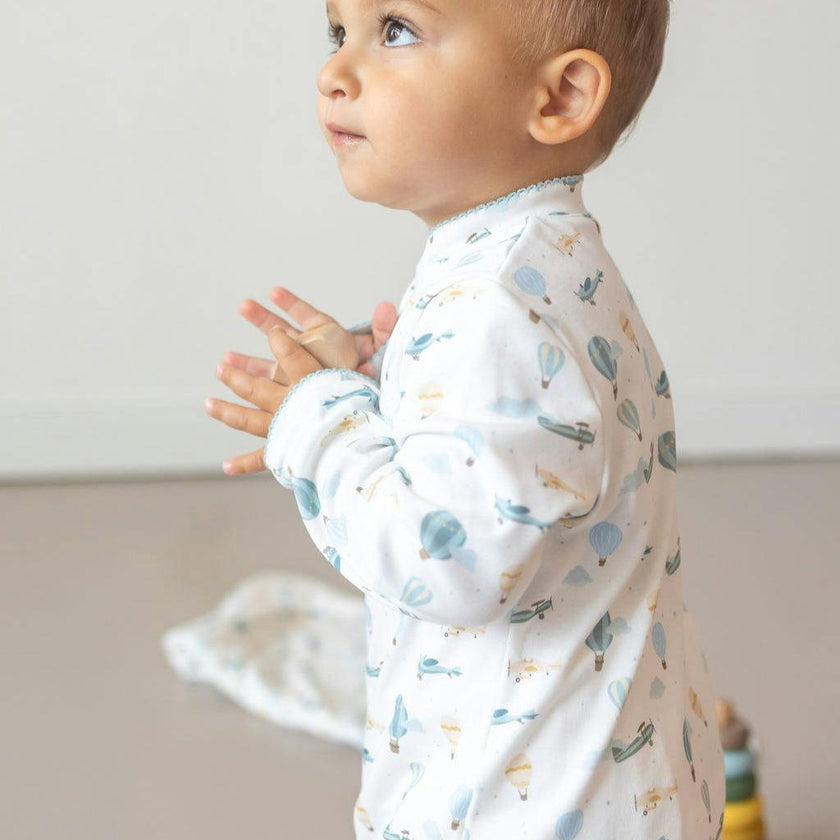 Little Airplanes Pima Baby Pajama