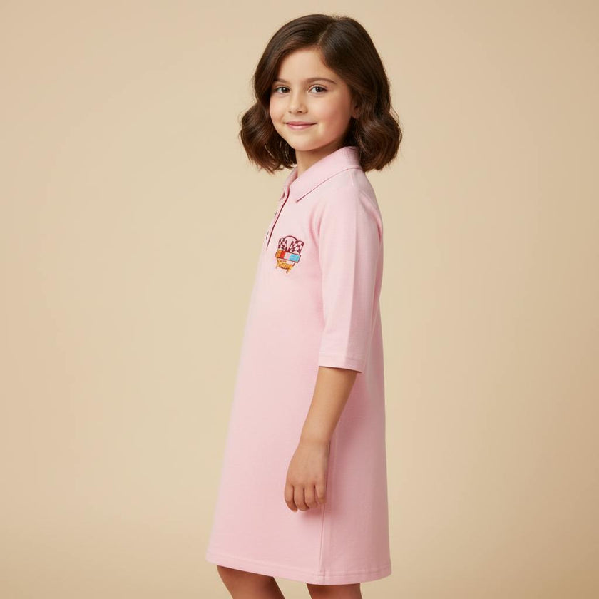 Racer Polo Dress