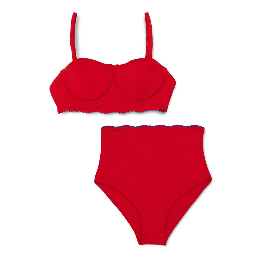 High Waisted Bikini in Rhode Island Red (Women's)