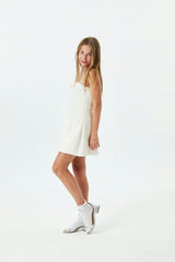 Yael Winter White Bow Back Dress
