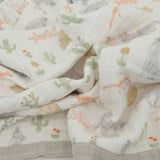 Cotton Muslin Baby Quilt - Desert Night