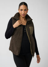 Sherpa Maternity Vest with Baby Carrier Insert