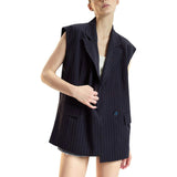 Pinstripe Vest