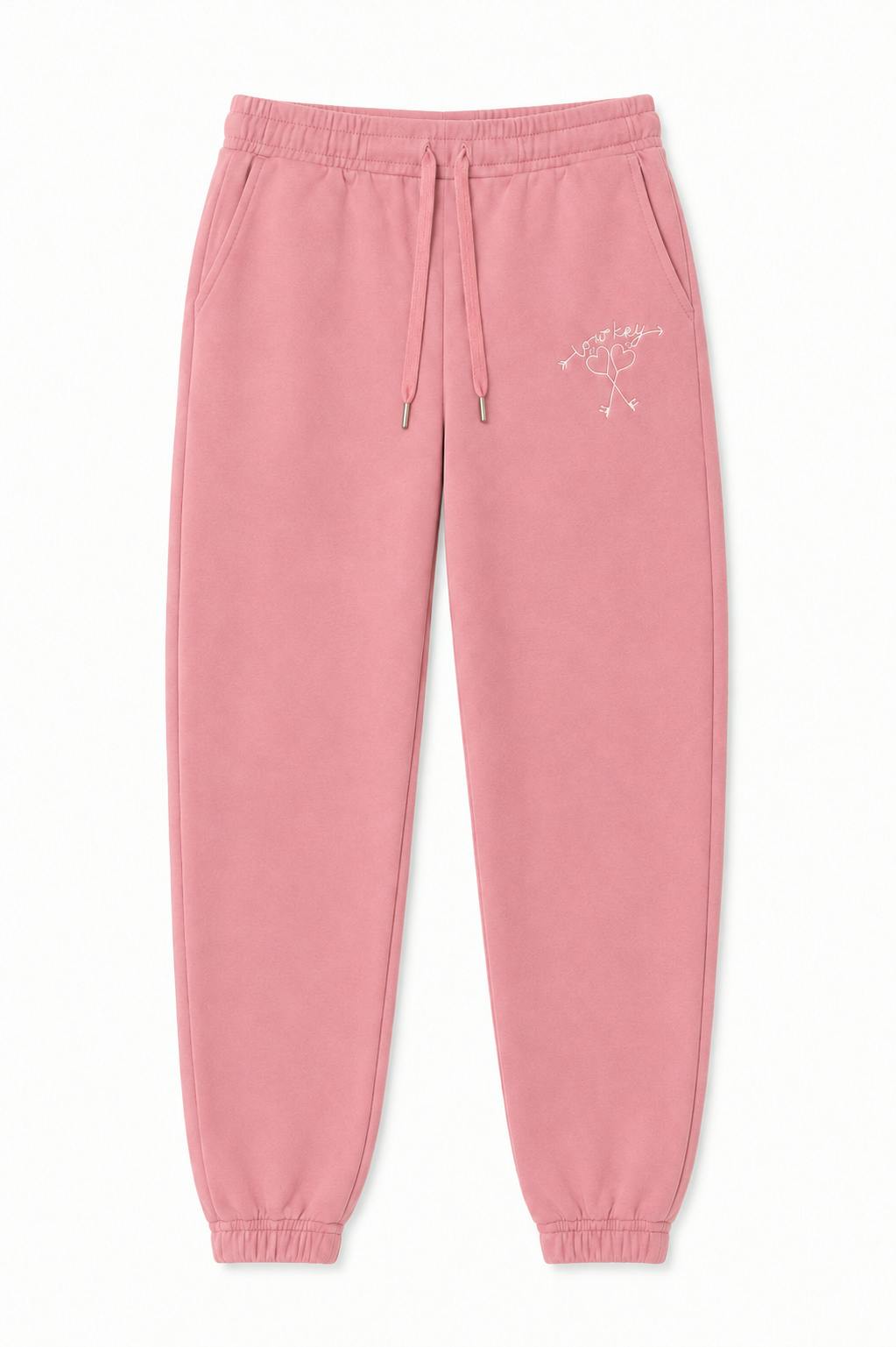Jessie Rose Pink French Terry Jogger - Low Key