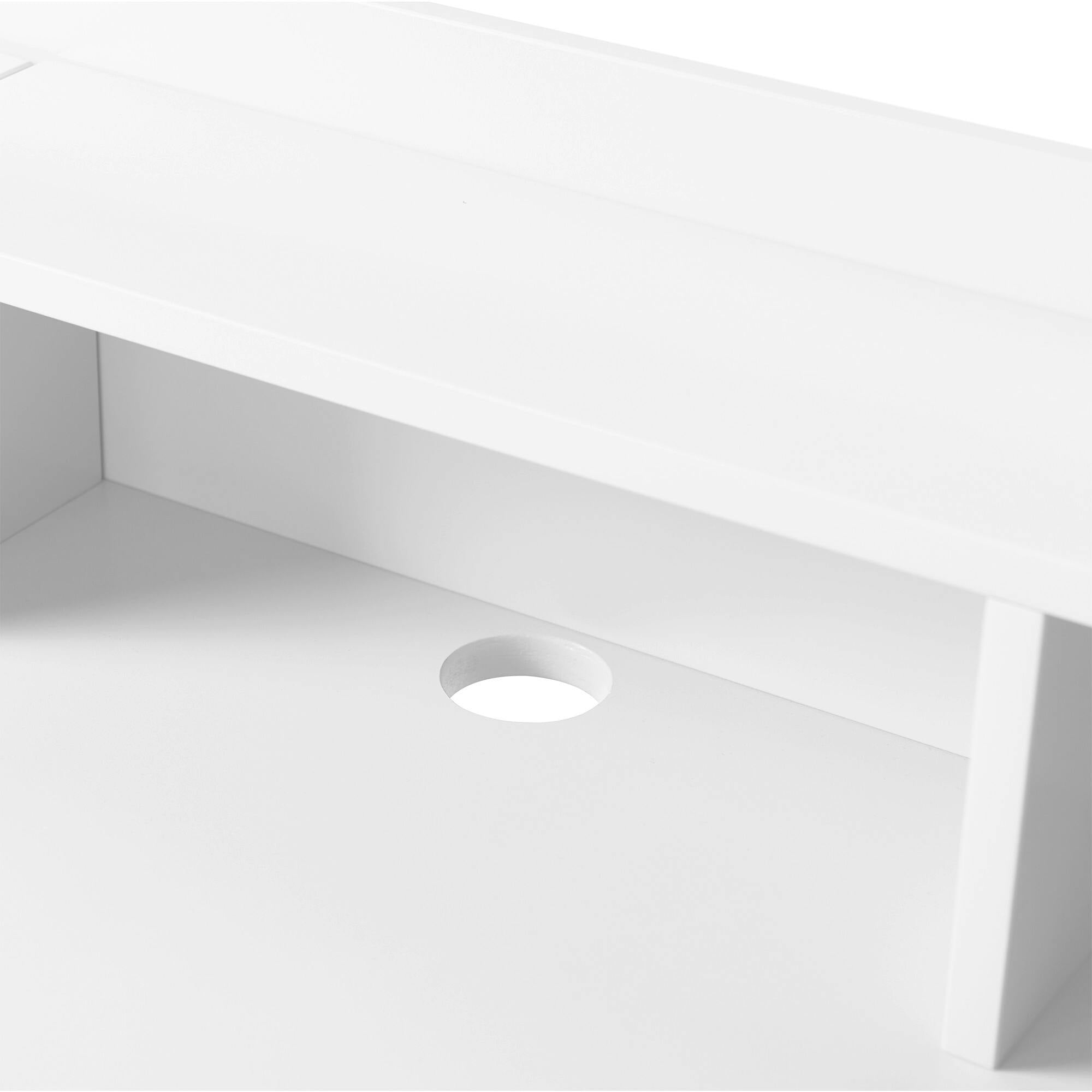 Creativo Wooden Writing Desk with Storage