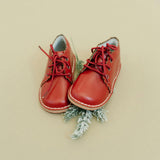 Georgie Scalloped Lace Up Boot