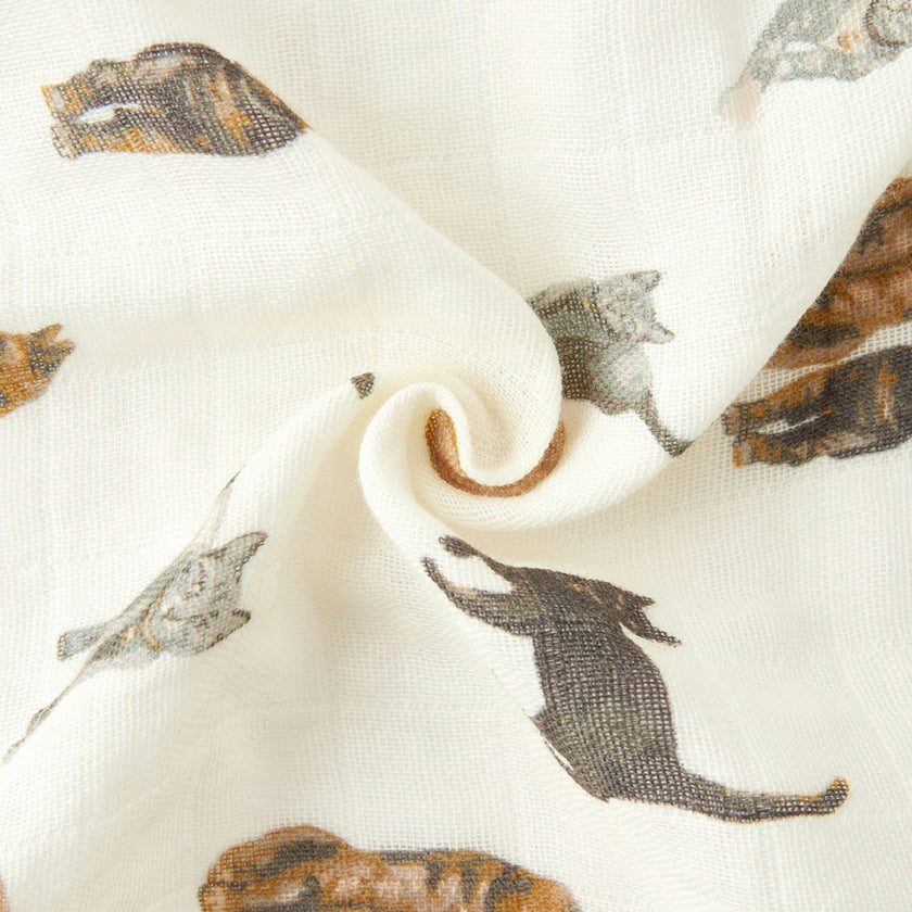 Organic Cotton Two-Piece Burp Cloth Set