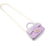 Classic Sparkle Top Handle Handbag