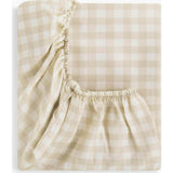 Picnic Gingham Crib Sheet