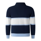 Stripe Half Zip Sweater