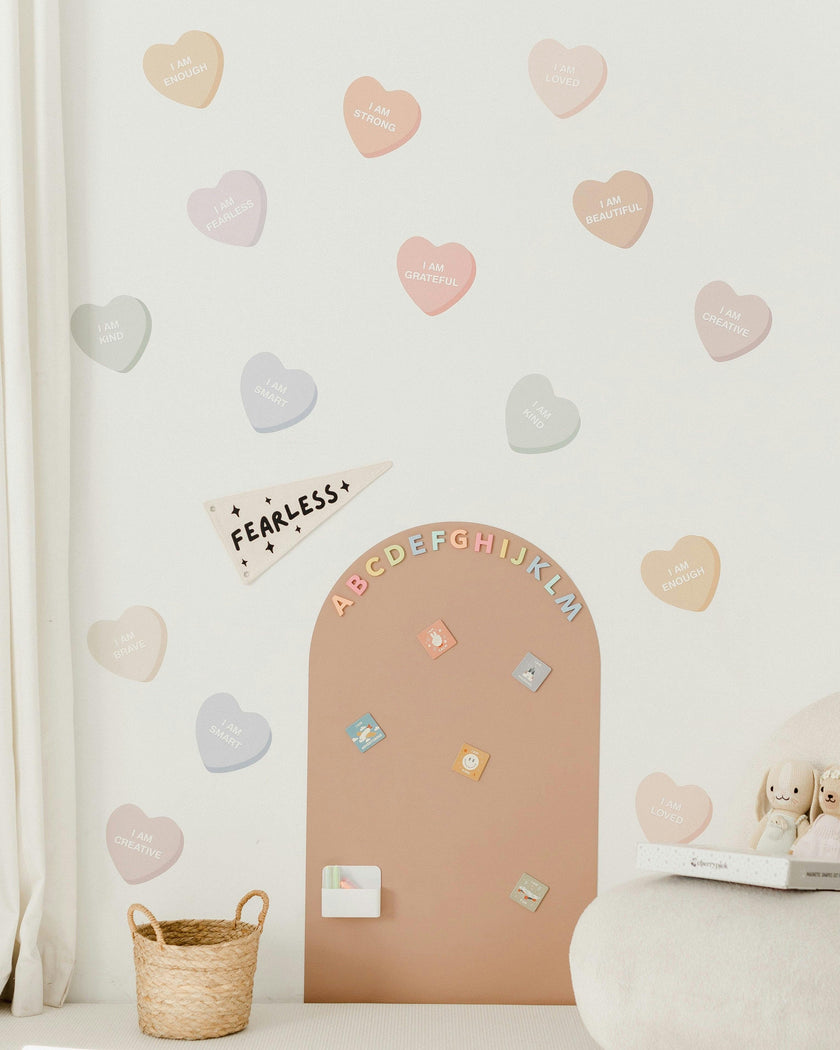 Peel & Stick Fabric Wall Stickers