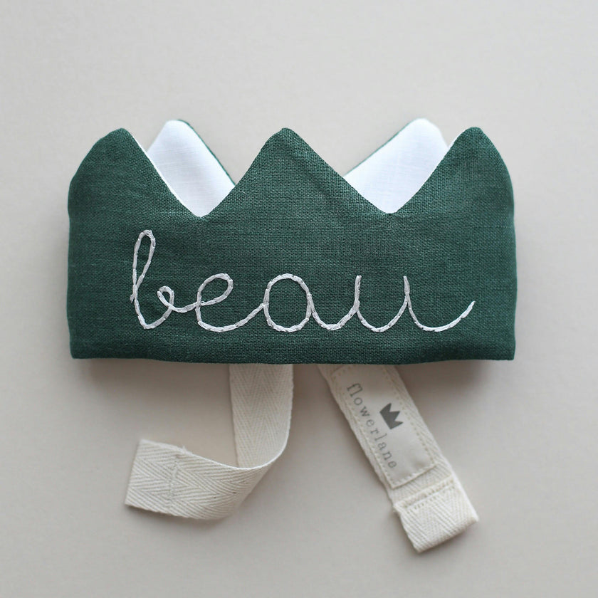 Green Custom Birthday Crown
